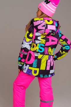 Яркая зимняя куртка для девочки 32021027 Play Today(фото3)