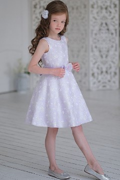 Очаровательное платье для девочки ПЛ-2019-6 Alolika(фото2)