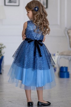 Изумительное платье для девочки ПЛ-1960-2 Alolika(фото3)