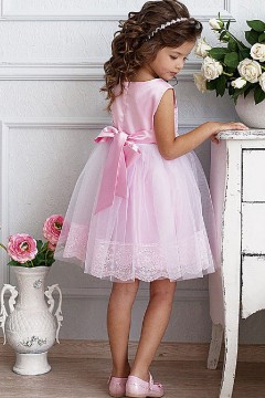 Обаятельное платье для девочки ПЛ-1524-3 Alolika(фото2)