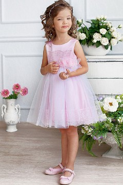 Обаятельное платье для девочки ПЛ-1524-3 Alolika