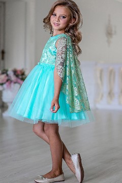 Очаровательное платье для девочки ПЛ-2027-17 Alolika(фото3)