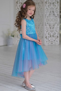 Оригинальное платье для девочки ПЛ-2004-151 Alolika
