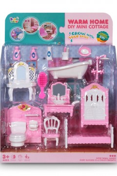 Набор Мебель для куклы ванная комната Familiy