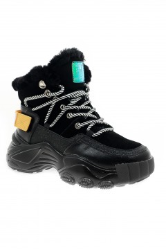 Зимние комбинированные кроссовки Ситик