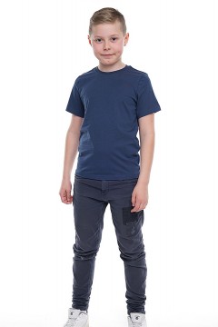 Практичная футболка для мальчика 903161-01 Clever kids(фото2)
