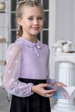 Чудесная блузка для девочки ТБ-2102-6 Alolika(фото2)