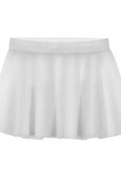 Юбка из сетки белого цвета для девочки LATUA LK 7293 Familiy(фото4)