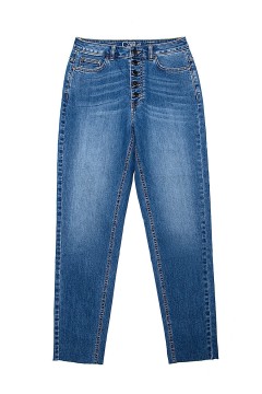 Оригинальные женские джинсы CON-189 mid blue 48 размера Conte Elegant Jeans(фото4)