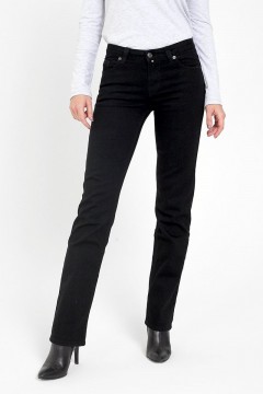  Классические чёрные джинсы 295031 на размер 46 F5(фото2)
