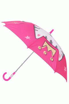 Зонтик розовый с кошкой 215-209 Familiy
