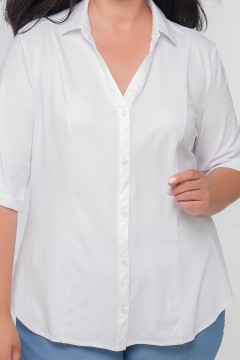 Однотонная женская рубашка Limonti(фото8)