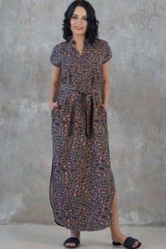 Симпатичное женское платье-рубашка Ajour