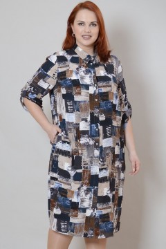 Стильное платье-рубашка Avigal(фото4)