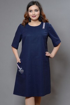Модное платье с карманом 56 размера Avigal