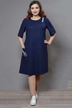 Модное платье с карманом 56 размера Avigal(фото2)
