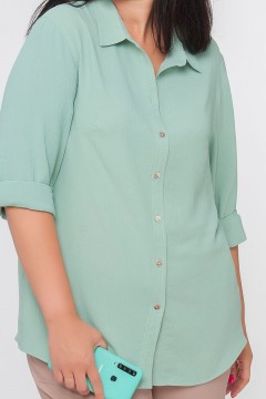 Современная женская рубашка Limonti(фото6)