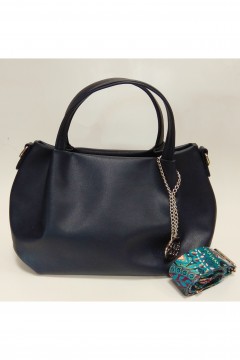 Элегантная женская сумка Sadra чернильно-синяя Chica rica(фото3)