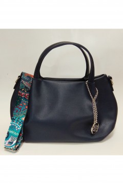 Элегантная женская сумка Sadra чернильно-синяя Chica rica(фото4)