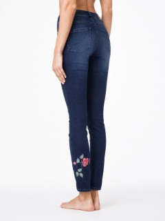 Удобные стильные джинсы CONTE ELEGANT CON-53 темно-синий на размер 46 Conte Elegant Jeans(фото2)