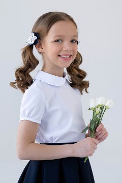 Славная блузка для девочки БЛ-2103-1 Alolika(фото2)
