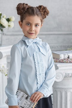 Прелестная блузка для девочки БЛ-1701-2 Alolika