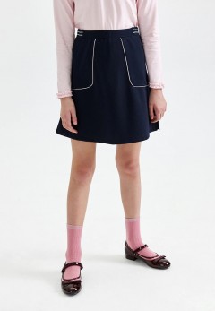Стильная трикотажная юбка для девочки Faberlic(фото2)