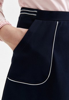 Стильная трикотажная юбка для девочки Faberlic(фото3)