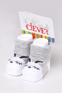 Прекрасные носочки для новорождённых С174 Clever kids(фото2)