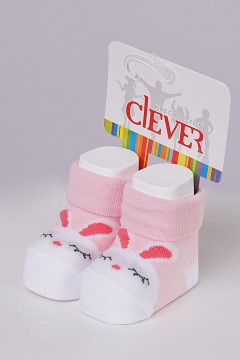 Чудесные носочки для новорождённых С174 Clever kids(фото2)