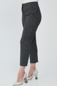 Укороченные чёрные женские брюки Prima Linea(фото5)