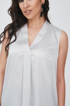 Стильная блуза без рукавов Prima Linea(фото4)