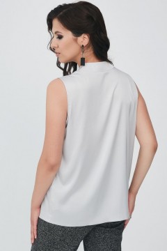 Стильная блуза без рукавов Prima Linea(фото5)