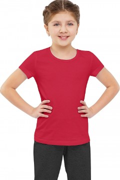 Яркая футболка для девочки 903160-01 Clever kids