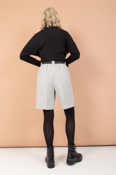 Драповые женские шорты с вышивкой Priz(фото6)