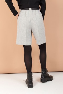 Драповые женские шорты с вышивкой Priz(фото5)