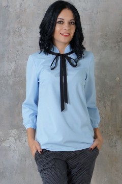 Голубая женская блуза Ajour