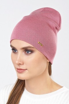 Розовая женская шапка 602056аш Clever