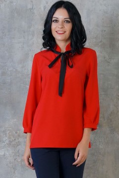Красная женская блуза Ajour