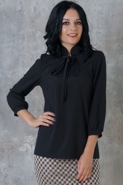 Чёрная женская блуза Ajour