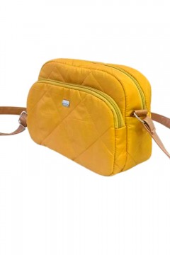 Оригинальная женская сумка Pluma золотисто-жёлтый Chica rica
