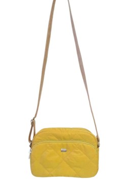 Оригинальная женская сумка Pluma золотисто-жёлтый Chica rica(фото2)