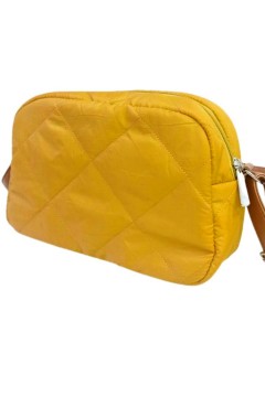Оригинальная женская сумка Pluma золотисто-жёлтый Chica rica(фото3)