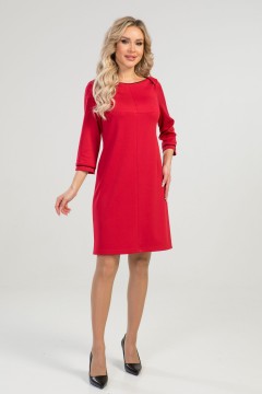 Красное женское платье Ajour(фото3)