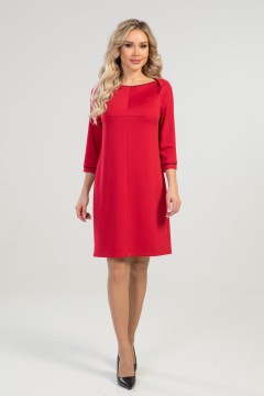 Красное женское платье Ajour(фото2)