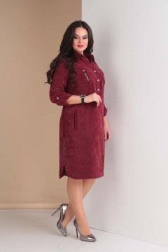 Изысканное женское платье 258 МАРСАЛА 56 размера Tensi(фото2)