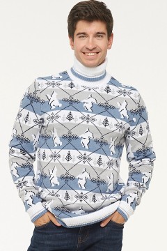 Комфортный мужской свитер 222-12317-30869/293/66/03/189 Vay men