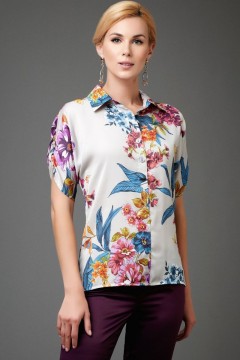 Красивая повседневна блузка Палермо 44 размера Art-deco