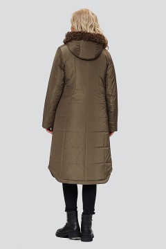 Красивое женское пальто 2213 64 размера D'imma(фото3)