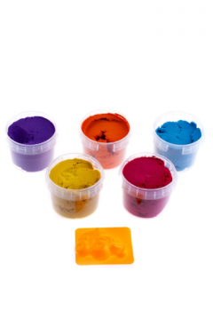 Увлекательный радужный песок Пт-020 (Пт-015/016) набор из 5 цветов Familiy(фото2)